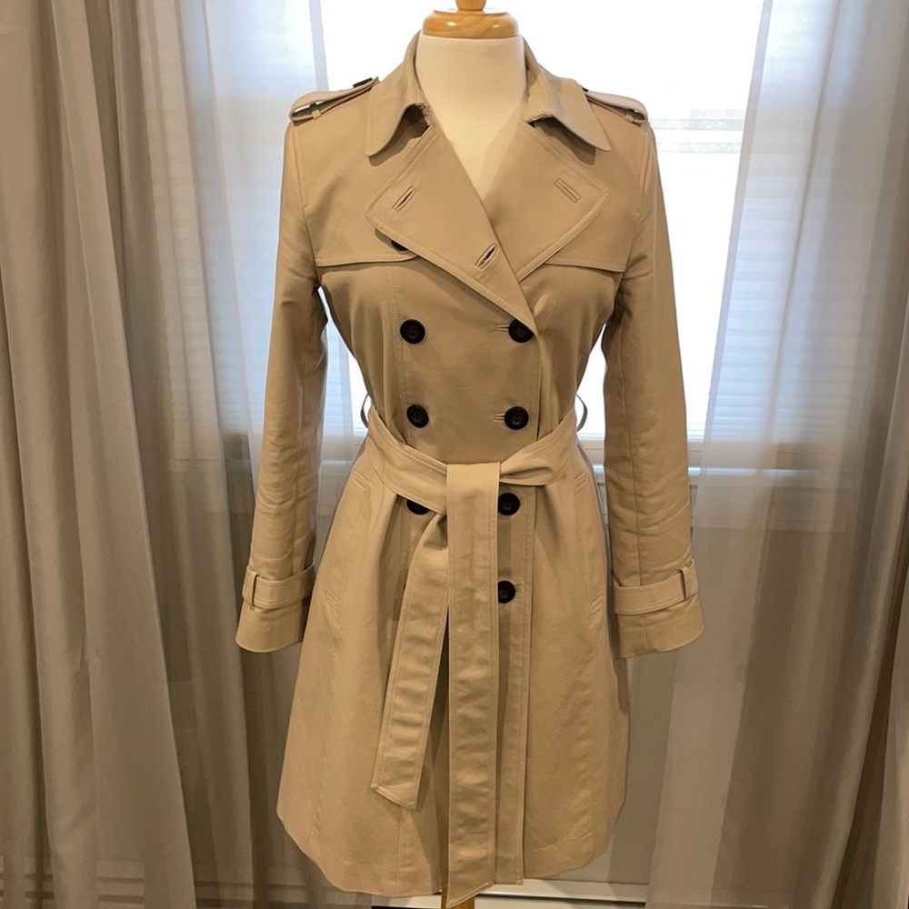 Classic Tan Trench Coat